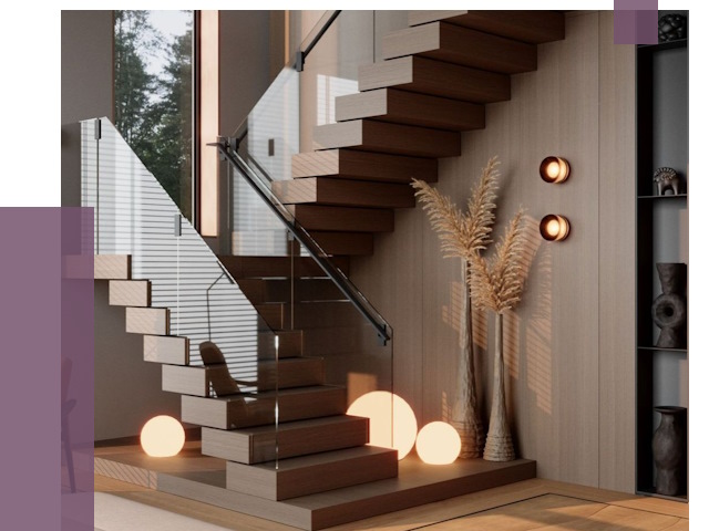 Изготовление и монтаж лестниц в Вятских Поляне от 86275 руб. | ПРОЛЁТ-Втс