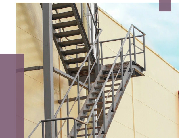 Пожарные лестницы в Вятских Поляне от 12180 руб. — монтаж и продажа | ПРОЛЁТ-Втс