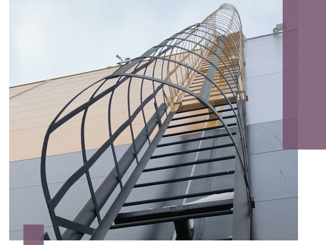 Изготовление и монтаж пожарных лестниц в Вятских Поляне профессионально