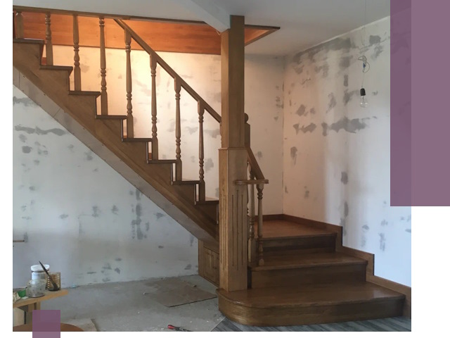 Ремонт деревянных лестниц в Вятских Поляне: быстро и качественно