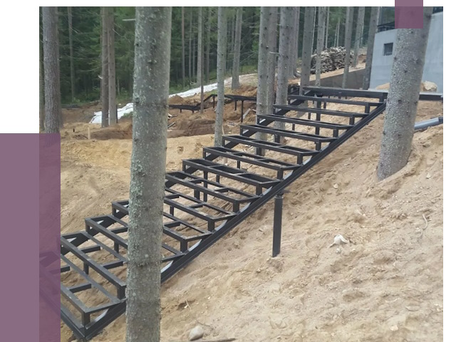 Монтаж металлических лестниц в Вятских Поляне от 13449 руб. 