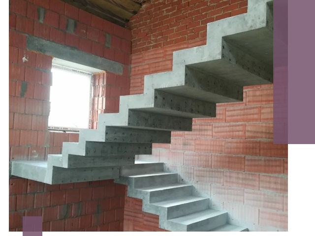 Бетонные лестницы под ключ в Вятских Поляне: монтаж, демонтаж, ремонт