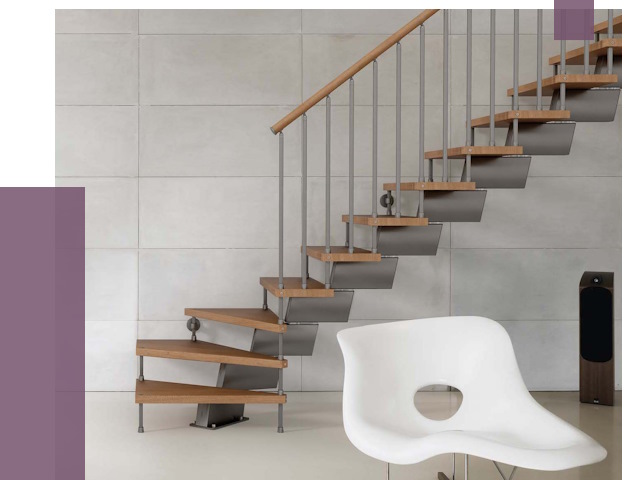 Монтаж модульных лестниц в Вятских Поляне от 6293 руб. 