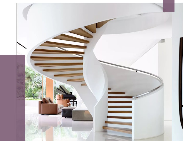 Винтовые лестницы в Вятских Поляне под ключ от 48213 руб. | ПРОЛЁТ-Втс