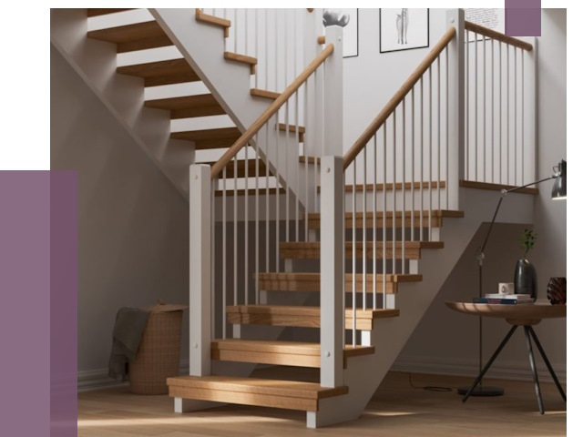 Маршевые лестницы в Вятских Поляне от 37809 руб. — монтаж | ПРОЛЁТ-Втс