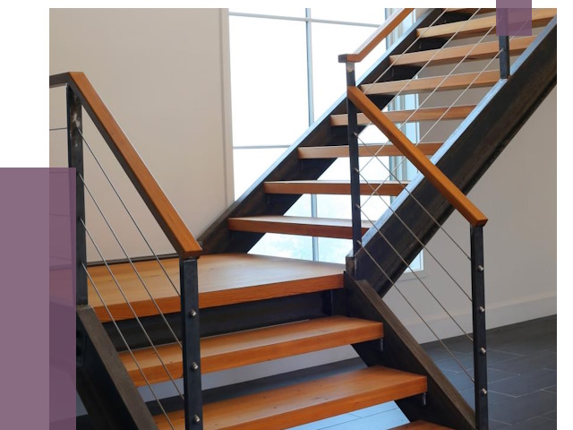 Изготовление лестниц на металлокаркасе в Вятских Поляне от 18778 руб. | ПРОЛЁТ-Втс