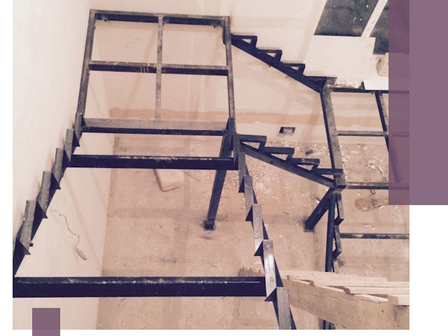 Монтаж лестниц на металлокаркасе в Вятских Поляне быстро и качественно