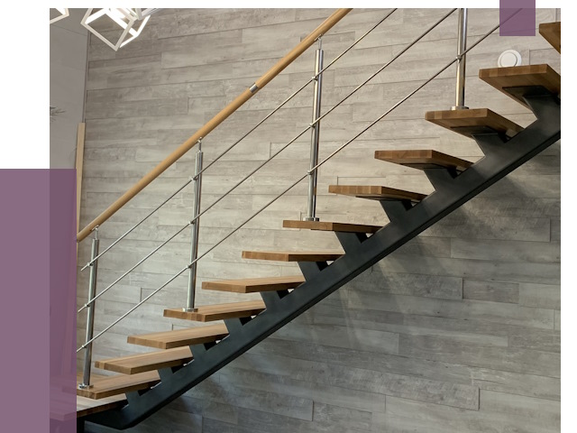 Изготовление лестниц на монокосоуре в Вятских Поляне от 75618 руб. 