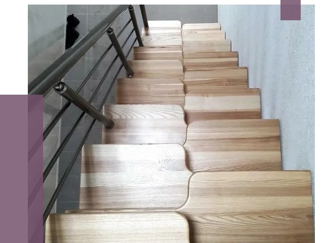 Лестницы гусиный шаг в Вятских Поляне от 12941 руб. под ключ | ПРОЛЁТ-Втс