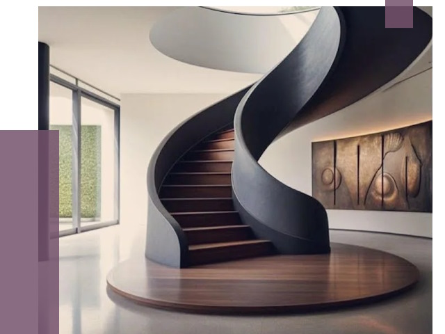Элитные лестницы под заказ в Вятских Поляне от 187775 руб. — ПРОЛЁТ-Втс