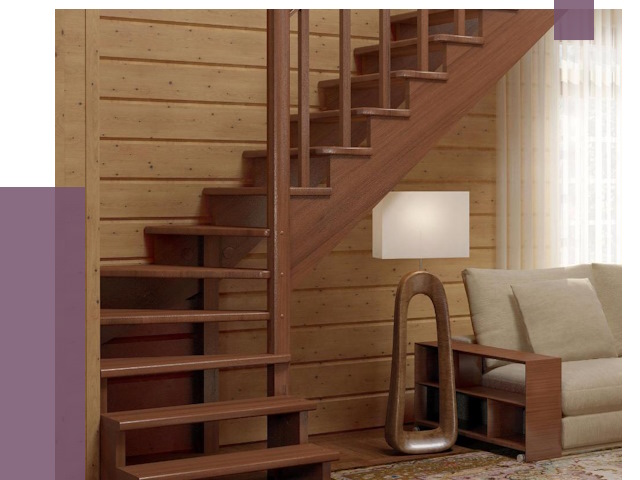 Лестницы эконом класса в Вятских Поляне от 18118 руб. бюджетные решения