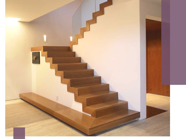 Лестницы для дома под ключ в Вятских Поляне — изготовление и монтаж