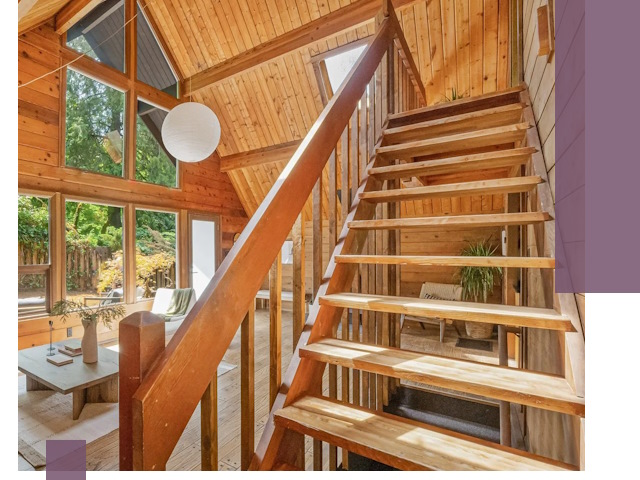 Лестницы для дачи под ключ в Вятских Поляне — изготовление и монтаж