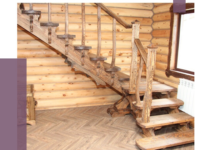 Лестницы в баню в Вятских Поляне от 18981 руб. — изготовление | ПРОЛЁТ-Втс