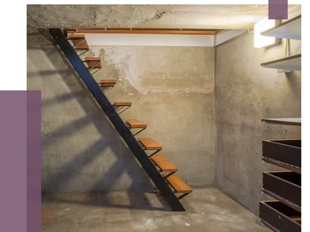 Лестницы в подвал в Вятских Поляне от 13043 руб. — монтаж | ПРОЛЁТ-Втс