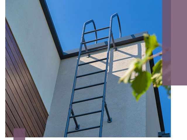 Лестницы на крышу в Вятских Поляне — изготовление, монтаж, демонтаж
