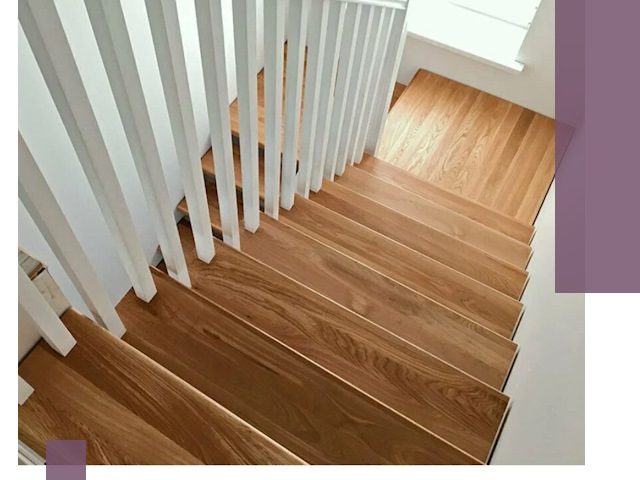 Лестницы из бука в Вятских Поляне: изготовление, монтаж и демонтаж