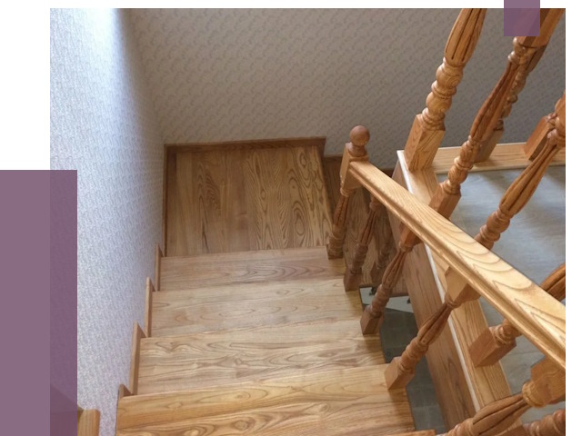 Сосновые лестницы в Вятских Поляне под ключ от 8019 руб.  | ПРОЛЁТ-Втс