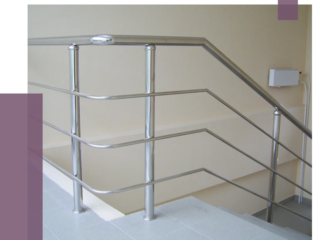 Алюминиевые перила в Вятских Поляне от 6293 руб. под ключ | ПРОЛЁТ-Втс