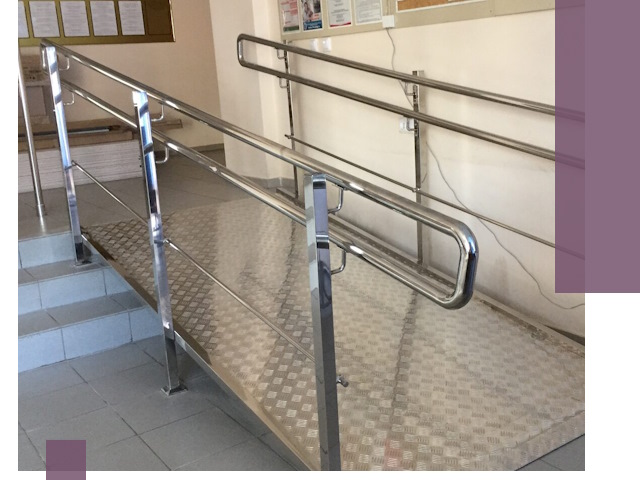 Перила для инвалидов в Вятских Поляне — надежные поручни и ограждения