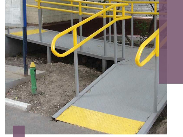 Монтаж пандусов для инвалидов в Вятских Поляне — быстро и качественно