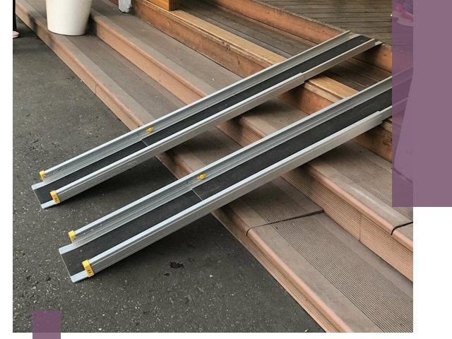 Телескопические пандусы под ключ в Вятских Поляне — изготовление и монтаж