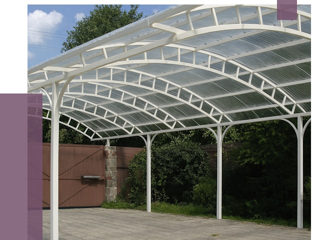 Изготовление навесов в Вятских Поляне от 14718 руб. за м² — ПРОЛЁТ-Втс