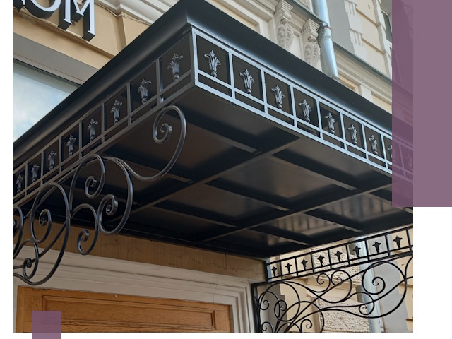 Ремонт козырьков и навесов в Вятских Поляне — быстро и качественно