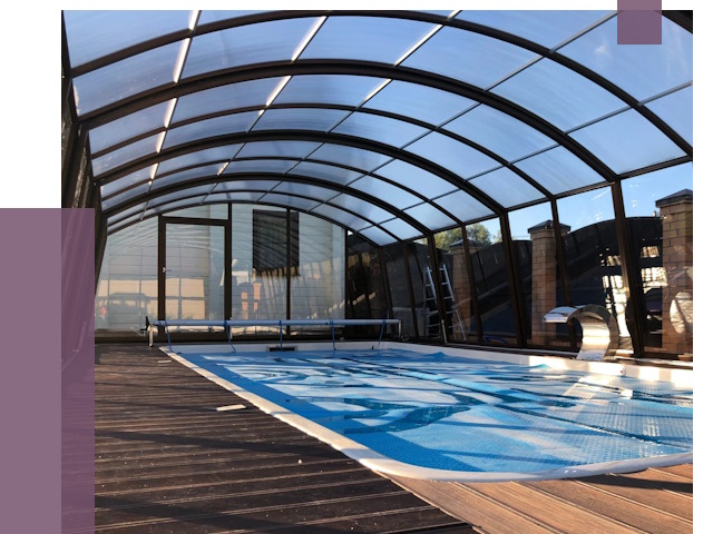 Навесы для бассейна в Вятских Поляне от 16646 руб. под ключ | ПРОЛЁТ-Втс