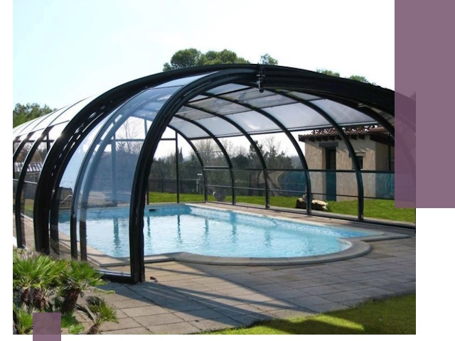 Навесы для бассейна в Вятских Поляне: изготовление и монтаж под ключ