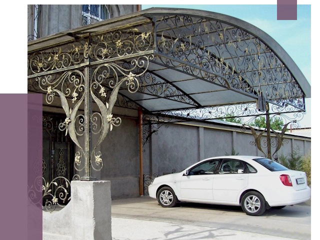 Кованые навесы в Вятских Поляне от 14464 руб. | ПРОЛЁТ-Втс