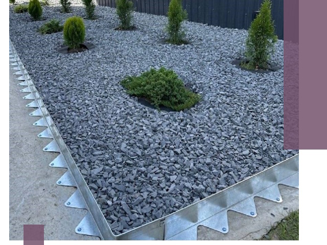 Оцинкованные металлические бордюры под заказ в Вятских Поляне