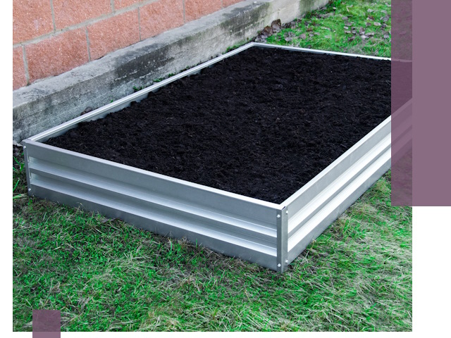 Металлические бордюры для грядок в Вятских Поляне: прочность и аккуратность