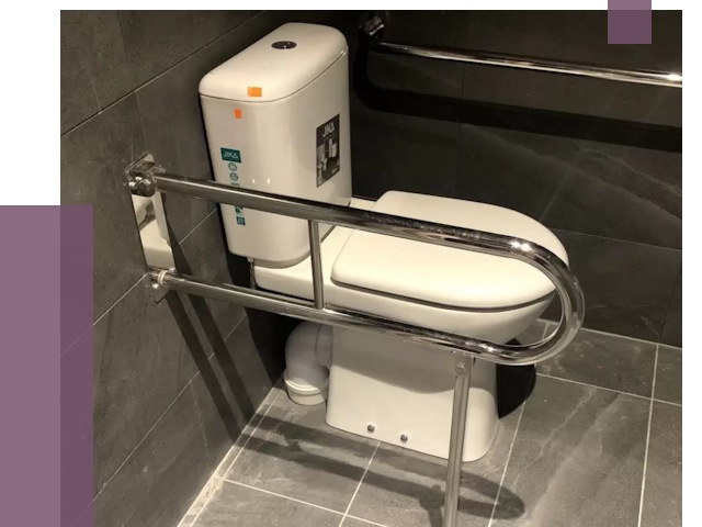 Поручни для санузлов в Вятских Поляне от 4263 руб.  | ПРОЛЁТ-Втс