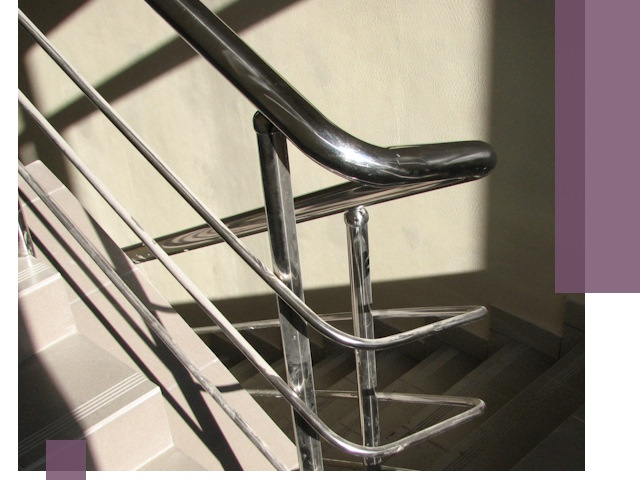 Поручни из нержавеющей стали под ключ в Вятских Поляне