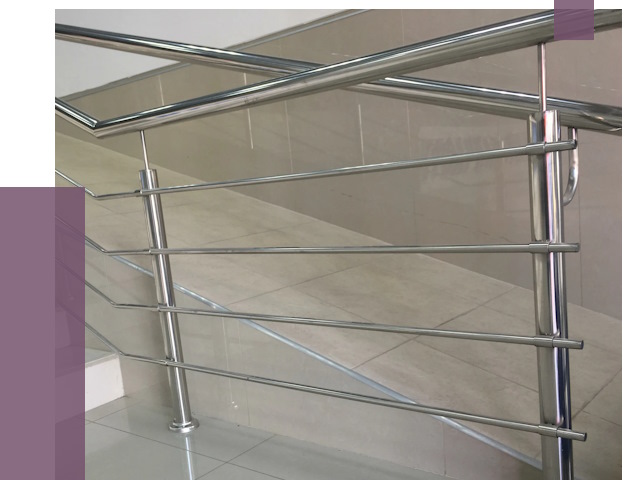 Изготовление поручней из нержавеющей стали в Вятских Поляне